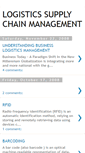 Mobile Screenshot of logisticssupplychainmanagement.blogspot.com