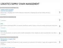 Tablet Screenshot of logisticssupplychainmanagement.blogspot.com