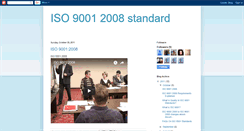 Desktop Screenshot of iso90012008standard.blogspot.com