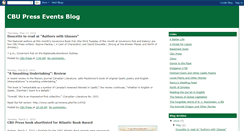 Desktop Screenshot of cbupress.blogspot.com