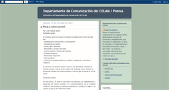 Desktop Screenshot of comunicacioncelam.blogspot.com