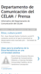 Mobile Screenshot of comunicacioncelam.blogspot.com