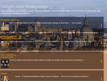 Tablet Screenshot of catholicdadshq.blogspot.com
