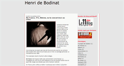 Desktop Screenshot of henridebodinat.blogspot.com