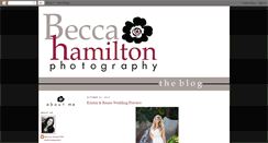 Desktop Screenshot of beccahamilton.blogspot.com