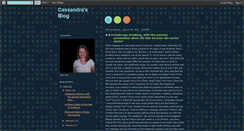 Desktop Screenshot of cassandrafieldmethods.blogspot.com