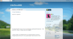 Desktop Screenshot of lillestoremilli.blogspot.com