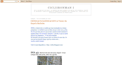 Desktop Screenshot of cicli1.blogspot.com