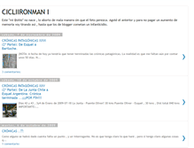 Tablet Screenshot of cicli1.blogspot.com