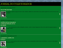 Tablet Screenshot of jornaldocolecionador.blogspot.com