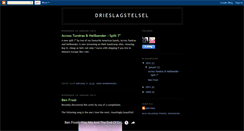 Desktop Screenshot of drieslagstelsel.blogspot.com