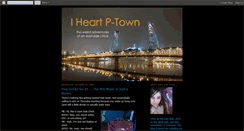 Desktop Screenshot of iheartptown.blogspot.com