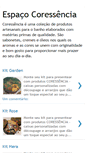 Mobile Screenshot of espacocoressencia.blogspot.com
