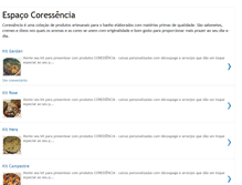 Tablet Screenshot of espacocoressencia.blogspot.com