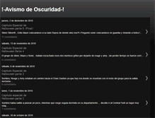 Tablet Screenshot of oscuridad-pasiva.blogspot.com