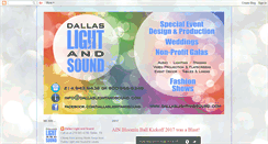 Desktop Screenshot of dallaslightandsound.blogspot.com