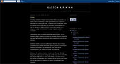 Desktop Screenshot of gkirikian.blogspot.com