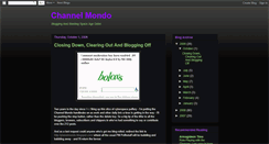 Desktop Screenshot of channelmondo.blogspot.com