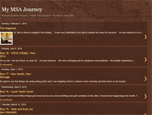 Tablet Screenshot of msajourney.blogspot.com