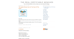 Desktop Screenshot of certifiablewenches.blogspot.com