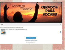 Tablet Screenshot of ministerio-geradosparaadorar.blogspot.com