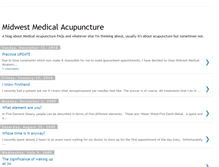 Tablet Screenshot of midwestmedicalacupuncture.blogspot.com