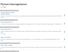 Tablet Screenshot of pluriuminterrogatum.blogspot.com