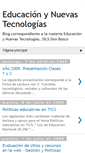 Mobile Screenshot of educacionynuevastecnologias.blogspot.com