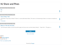 Tablet Screenshot of njshoreandpines.blogspot.com