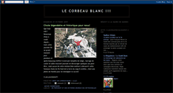 Desktop Screenshot of lecorbeaublanc.blogspot.com