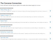 Tablet Screenshot of corcorancorner.blogspot.com