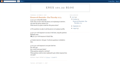 Desktop Screenshot of enex10122blog.blogspot.com