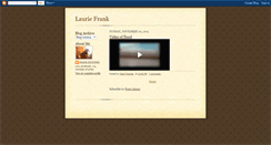 Desktop Screenshot of lauriefrank.blogspot.com