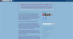 Desktop Screenshot of halifaxfilmstuff.blogspot.com