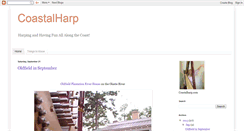 Desktop Screenshot of coastalharp.blogspot.com