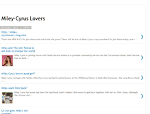 Tablet Screenshot of miley-cyruslovers.blogspot.com