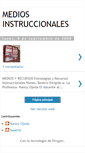 Mobile Screenshot of mediosyrecursosinstruccionales.blogspot.com