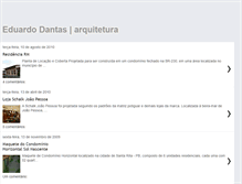 Tablet Screenshot of eduardodantasarq.blogspot.com