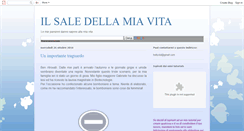 Desktop Screenshot of ilsaledellamiavita.blogspot.com