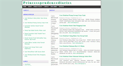 Desktop Screenshot of princessprudencediaries.blogspot.com