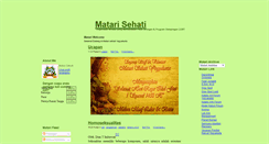 Desktop Screenshot of matarisehatiyogyakarta.blogspot.com