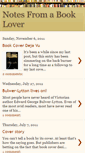 Mobile Screenshot of notesfromabooklover.blogspot.com