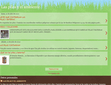 Tablet Screenshot of laspiliasyelambiente.blogspot.com