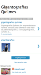 Mobile Screenshot of gigantografiasquilmes.blogspot.com