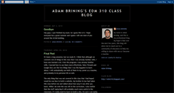 Desktop Screenshot of briningadamedm310.blogspot.com