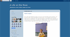 Desktop Screenshot of alifeonthemove.blogspot.com