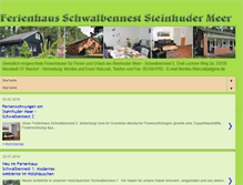 Tablet Screenshot of ferienhaussteinhudermeer.blogspot.com