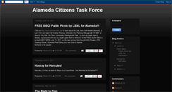 Desktop Screenshot of alamedacitizenstaskforce.blogspot.com