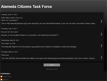 Tablet Screenshot of alamedacitizenstaskforce.blogspot.com