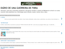 Tablet Screenshot of diariodeumaguerreiradefibra.blogspot.com